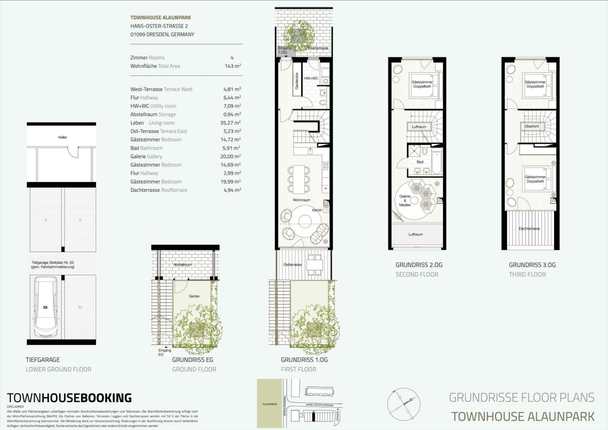 Townhouse Alaunpark Dresden Exterior foto