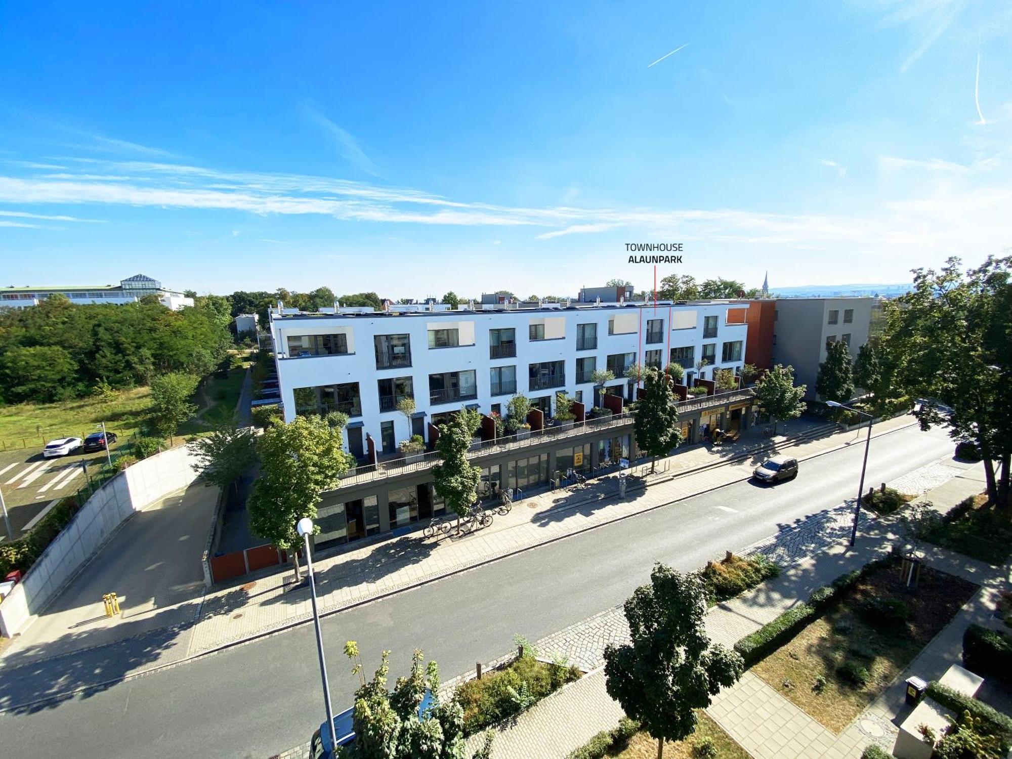 Townhouse Alaunpark Dresden Exterior foto