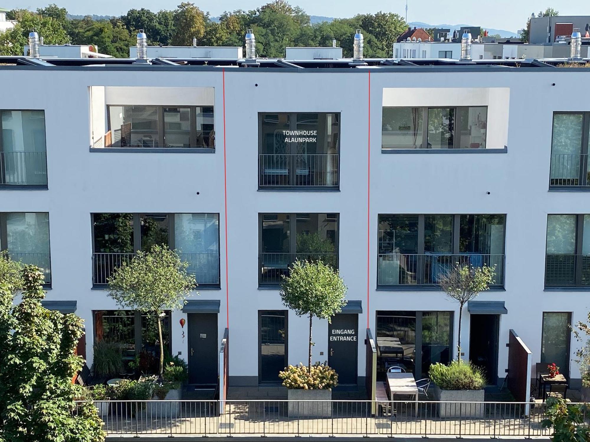 Townhouse Alaunpark Dresden Exterior foto